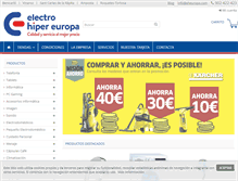 Tablet Screenshot of eheuropa.com